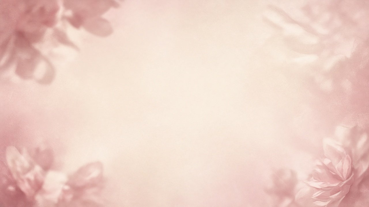 DEMO plate: blush floral edge